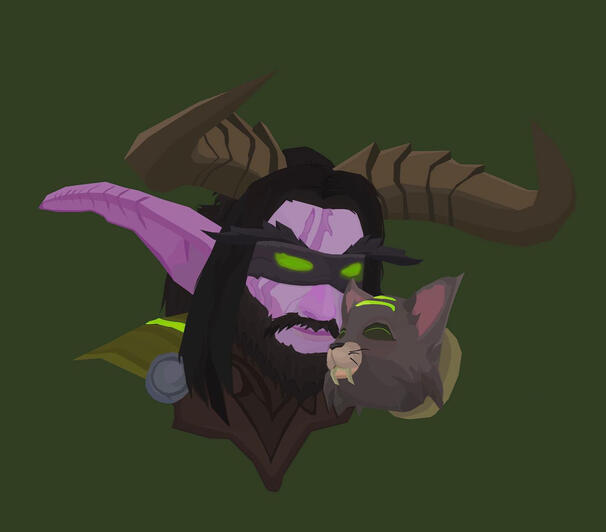 Talrelian and Mischief Portrait