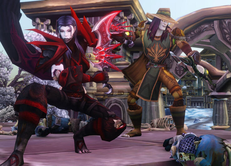 Skirmish in Wintergrasp (Winnie and Dundley)